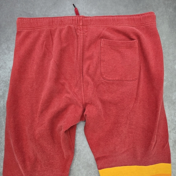 Gap X Aviator Nation Surf Sweatpants Red Drawstring Joggers - Picture 10 of 11